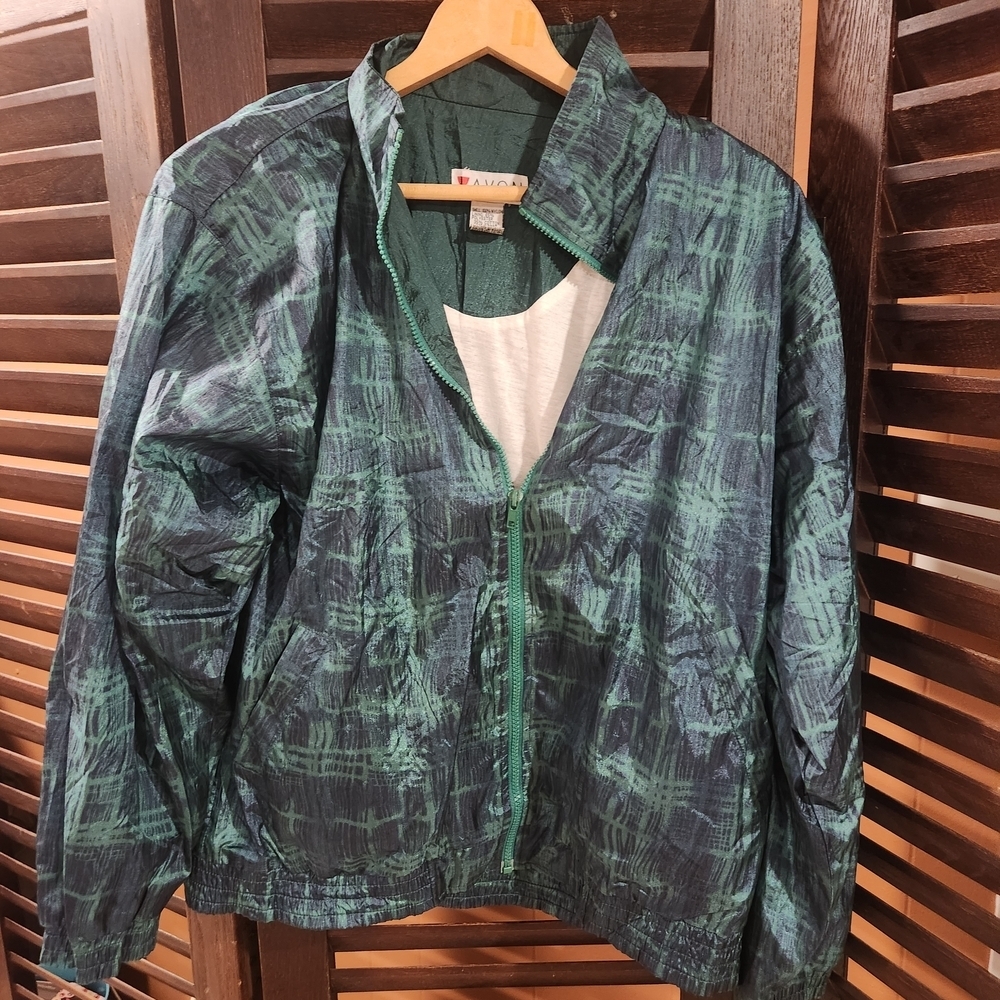 Avon Forest Green and Black Jacket